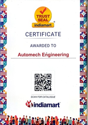 IndiaMART Trust Seal Certificate